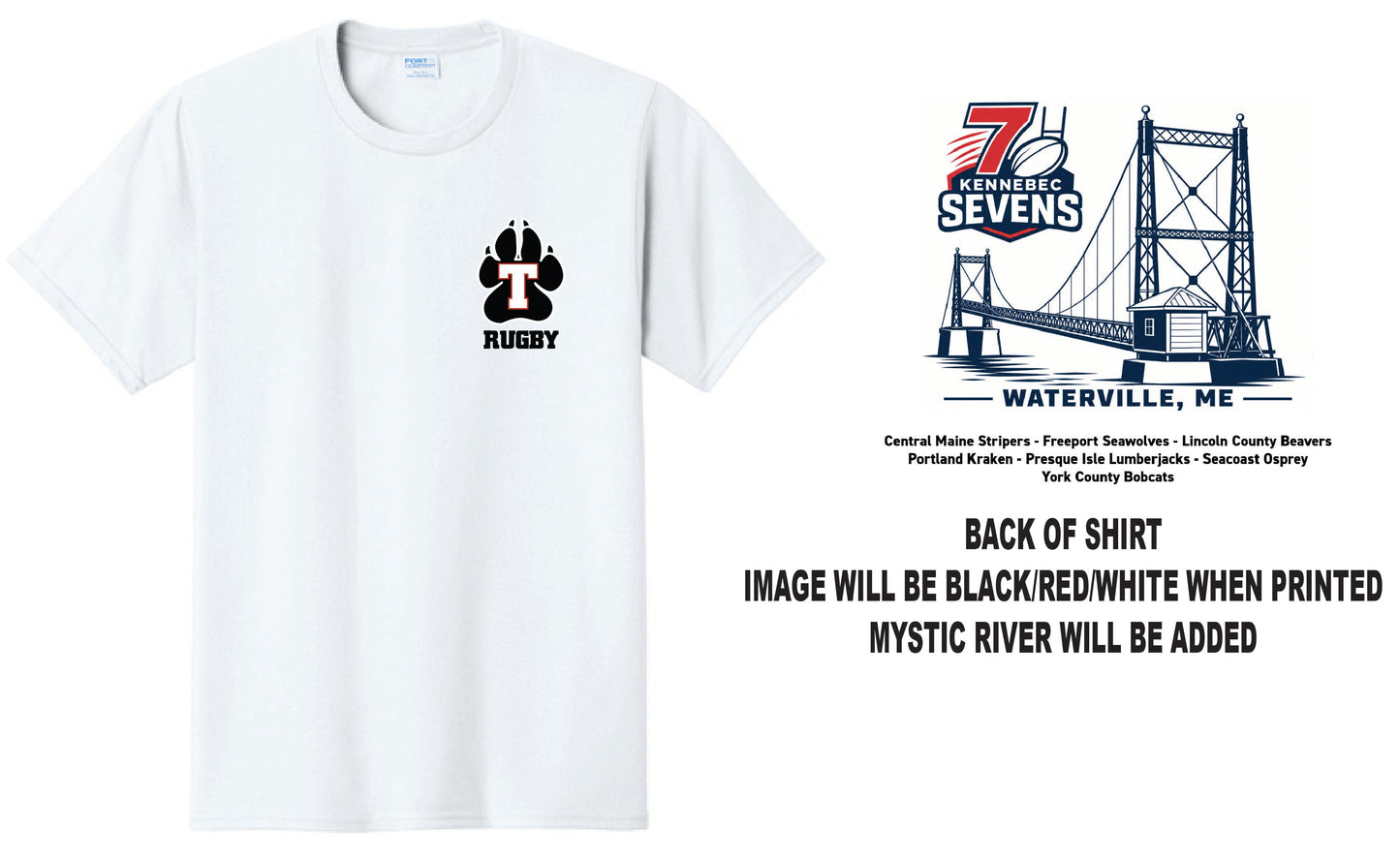 Kennebec Sevens Tournament T-Shirt