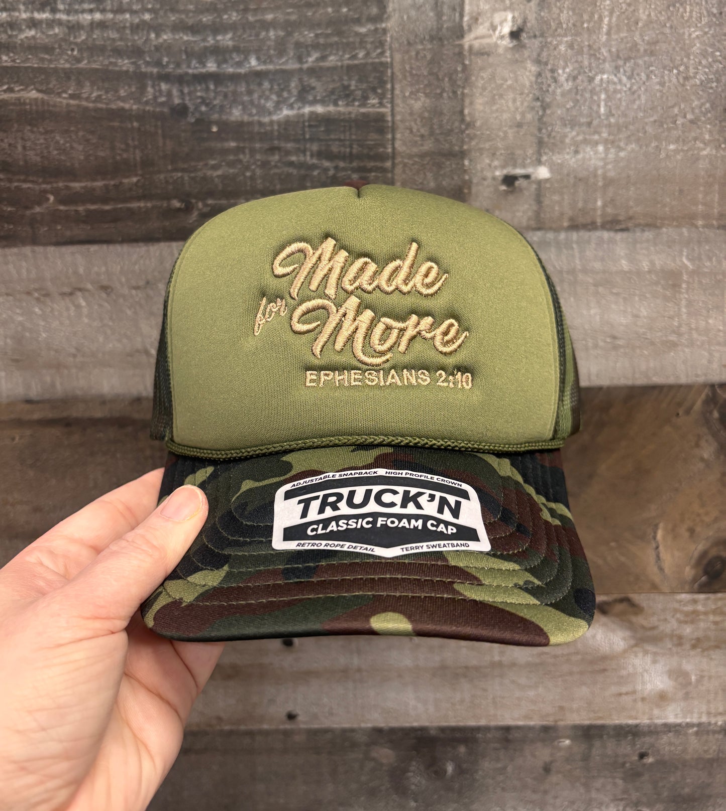 Made for More Foam Trucker Hat