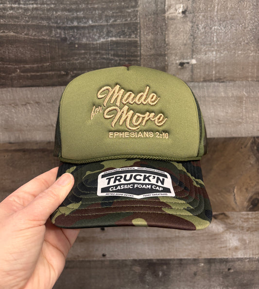 Made for More Foam Trucker Hat