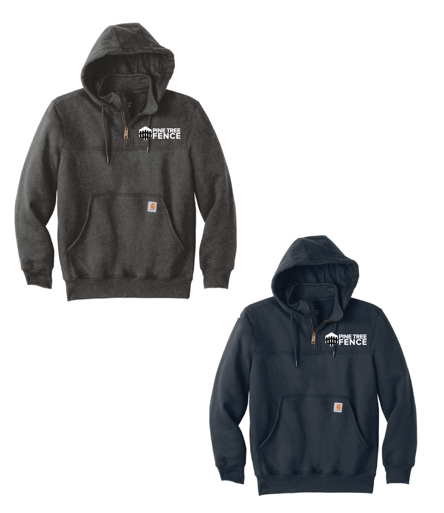 Carhartt Rain Defender Paxton Heavyweight Hooded 1/4 Zip Sweatshirt