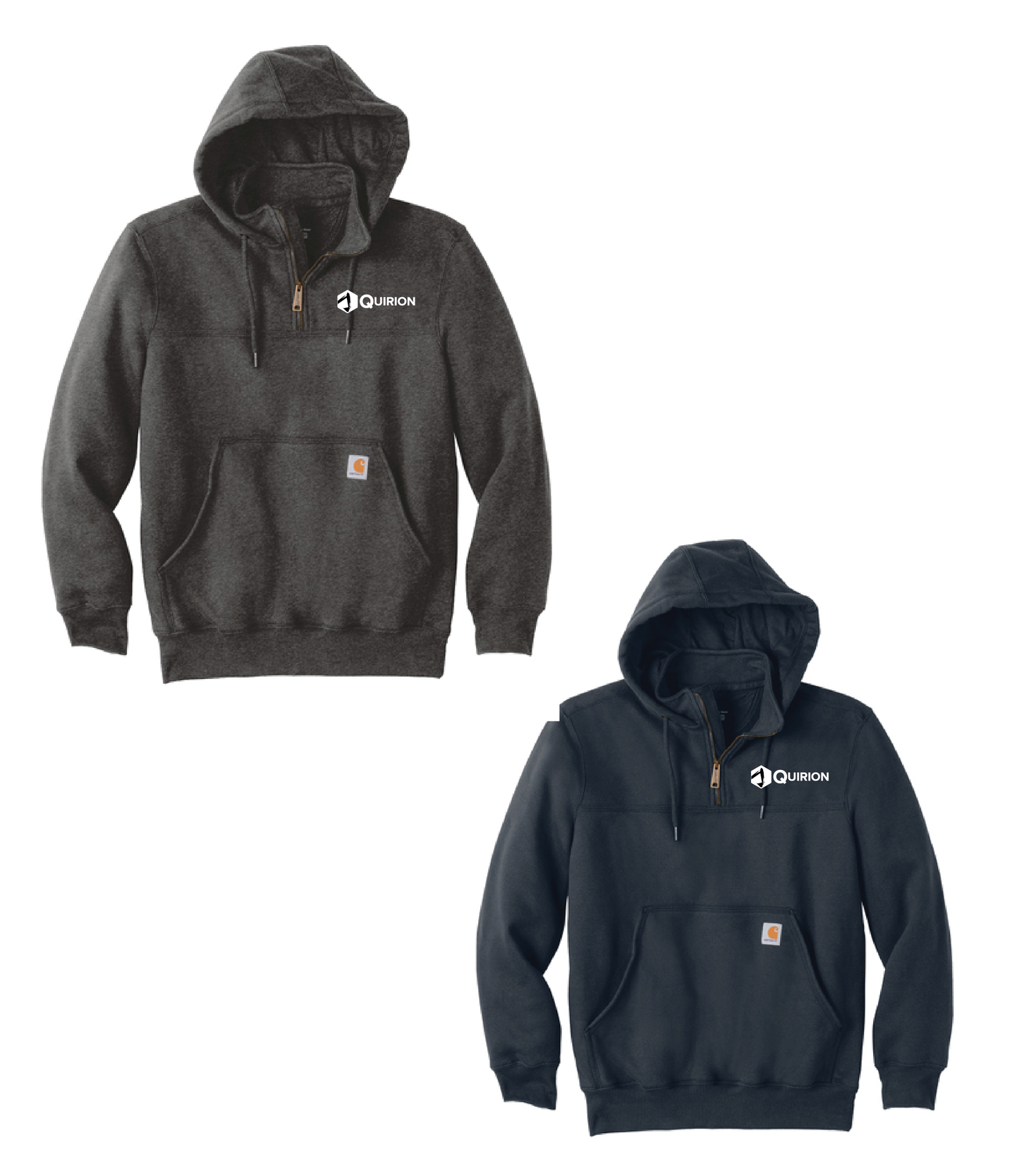 Carhartt Rain Defender Paxton Heavyweight Hooded 1/4 Zip Sweatshirt